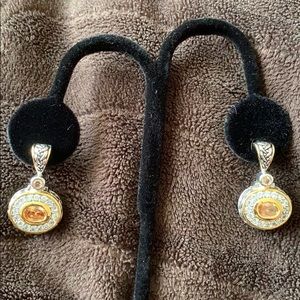 John Hardy-like Citrine Earrings